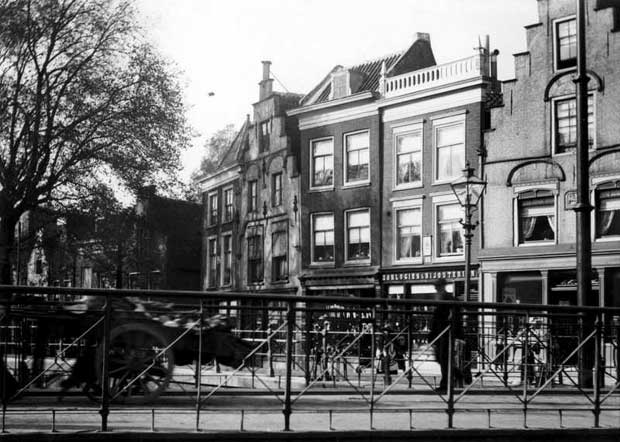 Historisch Delfshaven:De kop en de sluis rond 1900