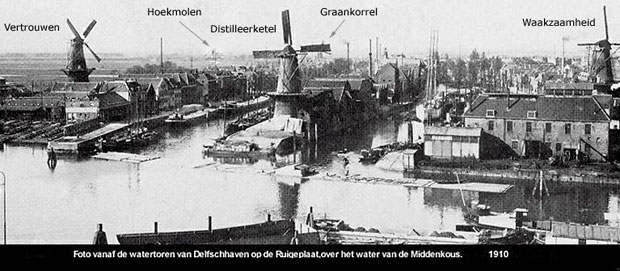 Historisch Delfshaven: havenhoofden