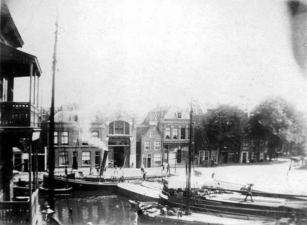 Historisch Delfshaven: foto uit 1902