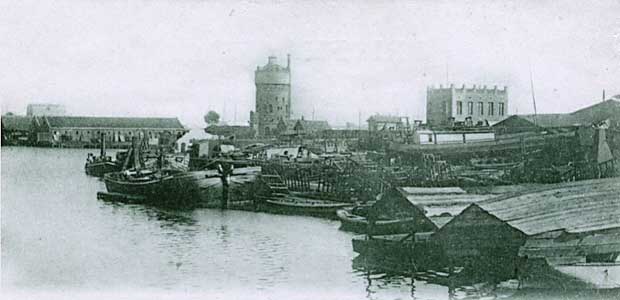 Historisch Delfshaven:  watertoren