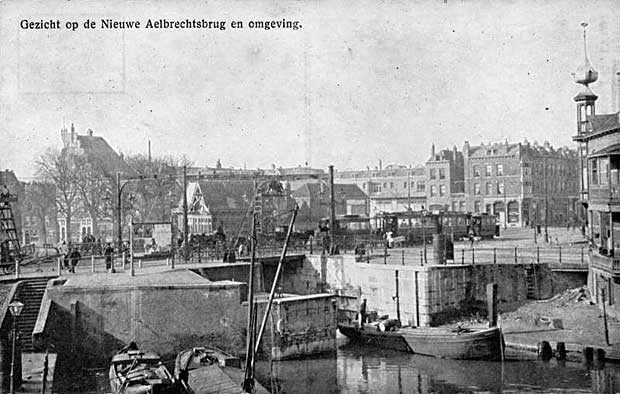 Historisch Delfshaven: Nieuwe Aelbrechtsbrug 